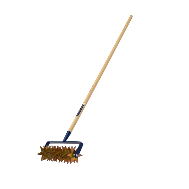 Big Gardening csillagkapa, kultivátor, gyepszellőztető SOP12, Gyepszellőztetés menete